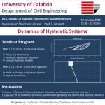 Seminario Dynamics of Hysteretic Systems